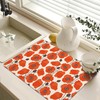 Red Poppy Flowers Stove Top Covers,Abstract Stove Cover,Anti-Slip Heat Resistant
