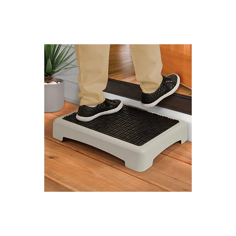 North American Wellness Deluxe Outdoor Non-Slip Mobility Step, 4" Height,