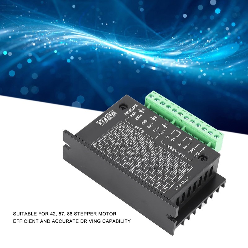 Stepper Motor Driver TB6600 Microstep Controller Module Fast Stepper Motor