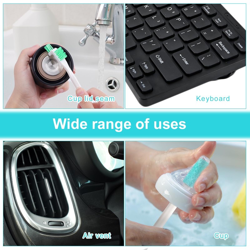 12pcs Ice Maker Cleaning Brush Set, Multifunctional Ice Machine Cleaning