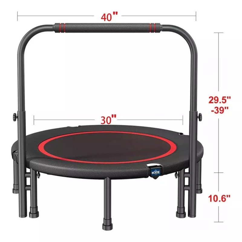 KYE Trampolín Kye De 40 Pulgadas Aeróbico Ejercicio Fitness Yoga