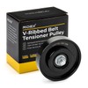 RIDEX 310T0148 Tensioner Pulley V-Ribbed Belt Tensioner Pulley 18 mm