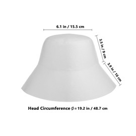 Gatuida 2 Pcs Wool Felt Sauna Hat, Original Wool Sauna Hat Insulate Water Absorption Bath House, 100% Natural Felt Sauna Accessories for Women and Men, White and Grey