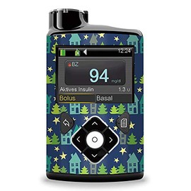 Winter Town - Sticker Skin for Medtronic Minimed 640G / 670G insulinpump