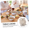 POPETPOP Heavy Duty Table Locks Zinc Alloy Connector Combination for