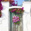 Artificial Flower Wreath Wreath with Lilacs Hyacinths Hydrangeas Spring Summer