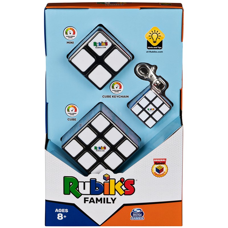 Rubiks 6064015 Rubik's Family Pack Toy, Multi