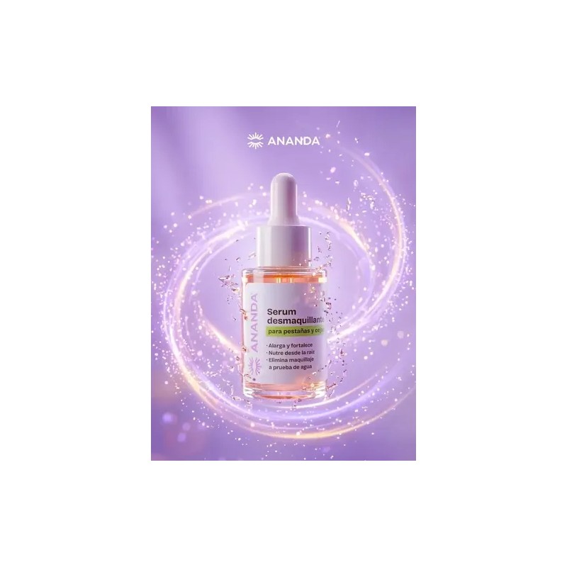 Serum Desmaquillante De Pestañas Y Cejas Fortalecedor Ananda