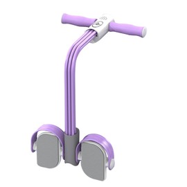 CALIDAKA Multifunction Tension Rope,6 Tube Elastic Yoga Pedal Puller Resistance Band,Pedal Puller Resistance Rope,Fitness Equipment for Abdomen/Waist/Arm/Leg Stretching Slimming Training(Purple)