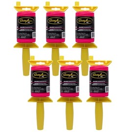 Stringliner 25462 Pro Mason’s Line Reels – 1/2 Lb. Stringliner® PRO BRAIDED FL PINK 500'. (6 Pack)