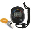 Sports Stopwatch Timer, Professional Digital Stopwatch with Calendar Alarm Compass,