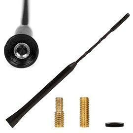 HEYNER Car Radio Aerial Antenna AM/FM Bee Sting Roof Mast S 20cm Black Fits Lexus CT