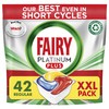 Fairy Platinum Plus All In One Dishwasher Tablets, Lemon, 42