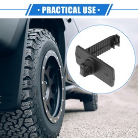 VekAuto 2 Pcs Car Holder Retainer Compatible for Honda for Acura, Durable Anti-Slip Plastic Black L Type Floor Mat Fixing Clips