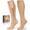 Lalapapa Zipper Compression Socks for Women - Compression Socks with
