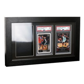 Graded Card Display Frame–Compatible with PSA, CGC, and TAG Slabs–Wall-Mount Trading Card Display Case for Sports Cards, Pokémon, and MTG