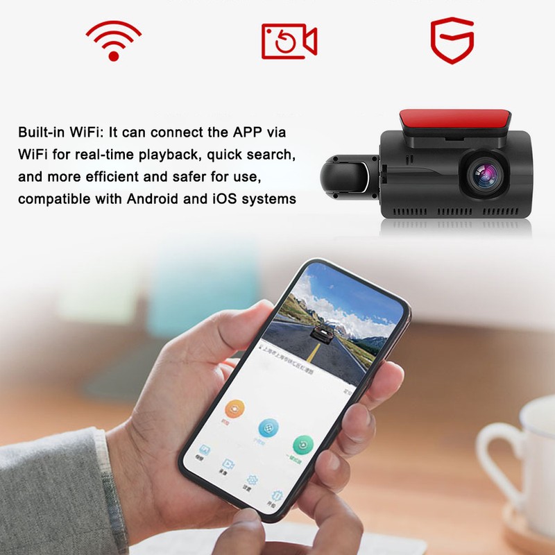 1080P DVR Dash Camera Front & Inside Dual Camera Car