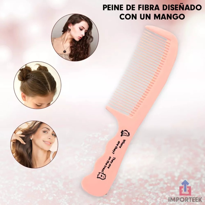Importeek 24pz Peine Cabello Desenreda Peluqueria Estilista Resistente