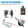 Fireplace Fan Motor, Fireplace Fan Accessories Replacement for Repair