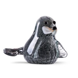 EUSTUMA Hand Blown Glass Seal Figurine,Sea Animal for Fish Tank Aquarium,Sea Animals Collection for Birthday Gift,Glass Paperweight