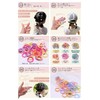 iijo Hair Rubber Rice for Kids, 50 Pieces, Set of