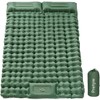 Pretyw Double Sleeping Pad for Camping, Ultralight Camping Mattress with
