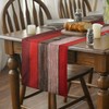 Hanrunsi Red Table Runner 33 X 183 cm Rectangle Coffee