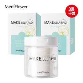 Make Self Pad (100 sheets + 2 refills, 130 sheets) / Cotton pad, cleansing pad, toner pad / 메이크 셀프 패드 본품 100매+리필 130매x2  화장솜 클렌징패드 토너패드