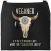 MoonWorks® BBQ Apron for Men with Saying "Hier grillt der