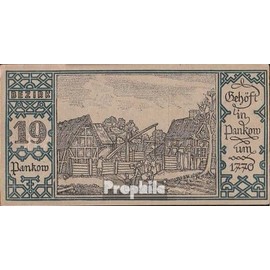 Banknote Berlin Notgeld: 92.1.19 Notgeld the City Berlin, District: 19.Pankow uncirculated 1921 50 Pfennig Berlin (money for collectors - no means of payment)