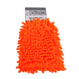 Orange Dust Me Off Microfiber Hand Duster