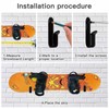 Snowboard Wall Mount & Skateboard Display Rack - Horizontal Hanger