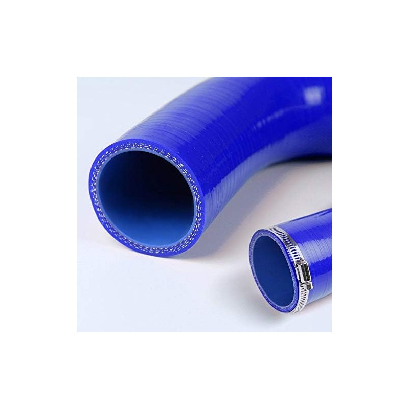 G-PLUS Silicone Radiator Coolant Hose Pipe Kit Clamps Compatible with