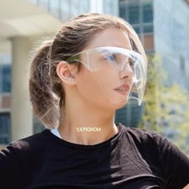 Safety glasses, face protection, face shield, mowing, mowing, transparent mask, protective glasses. Safety 5ea