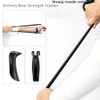 Archery Bow Strength Trainer, Rubber Stretch Bands Puller Strength Training