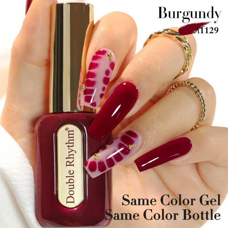 Double Rhythm 0.50 OZ Gel Polish Hema Free Same Color