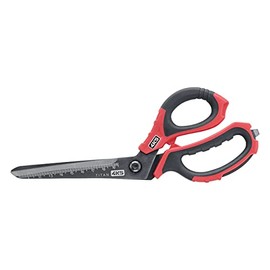 4K5 Tools TS 501 Angled Titanium Coated Blades Polymer Handles Right / Left Handed Universal Scissors with Measuring Scale