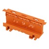 WAGO 221-500 6MM2, MOUNTING Carrier, Orange