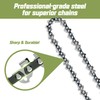 Zeeksaw Mini Chainsaw Chain, Replacement 6 inch Mini Chainsaw Chains