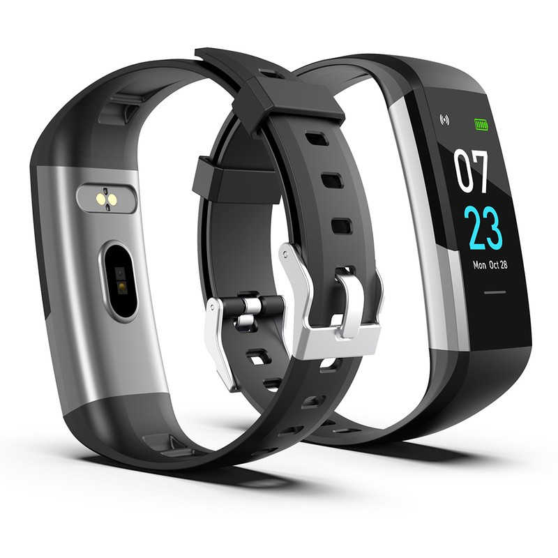 T10 Silicone Watchband Touching Control Smart Bracelet Intelligent Heart Rate