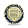 Patron Saint of Travelers Prayer Commemorative Coin St Christopher Challenge