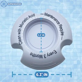 Poolzilla Cleaning Stand for Salt Cell Cleaning - Compatible with Hayward Salt Chlorinator Turbo Cell, and Salt Chlorine Generator