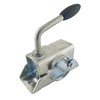 48mm Cast Trailer Jockey Wheel Clamp Centre Handle Wheel Split