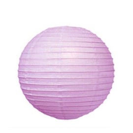 10x8"(Lilac) Round Paper Lanterns Lamp Wedding Birthday Party Decorations (A Liittle Tree)