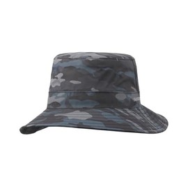 Shimano CA-063Y Rain Bucket Hat, Black, Multi Camo, M