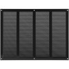 Vent Systems 16'' x 12'' Inch (Overall Dimensions) - Black