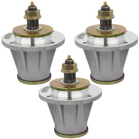 Spindle Assembly fit for Husqvarna for Poulan for Craftsman for AYP for Redmax 539112935 539114820 539114821 539131383 966956101 966956201 for Stens 285-945 3 Pack