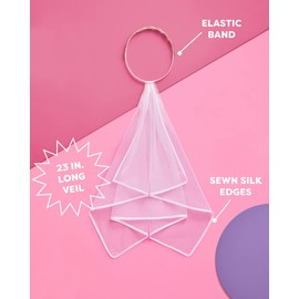 xo, Fetti Velo de fiesta de despedida de soltera – corona de cristal oro rosa | velo de despedida de soltera | regalo de novia para ser regalo de despedida de soltera + decoración de compromiso