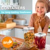 Polder Airtight Canister, BPA-Free Plastic, Stackable Storage Canister, Food Storage