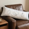 Blue Beach Coastal 20x54 Body Pillow Pillowcase Cover with Zipper